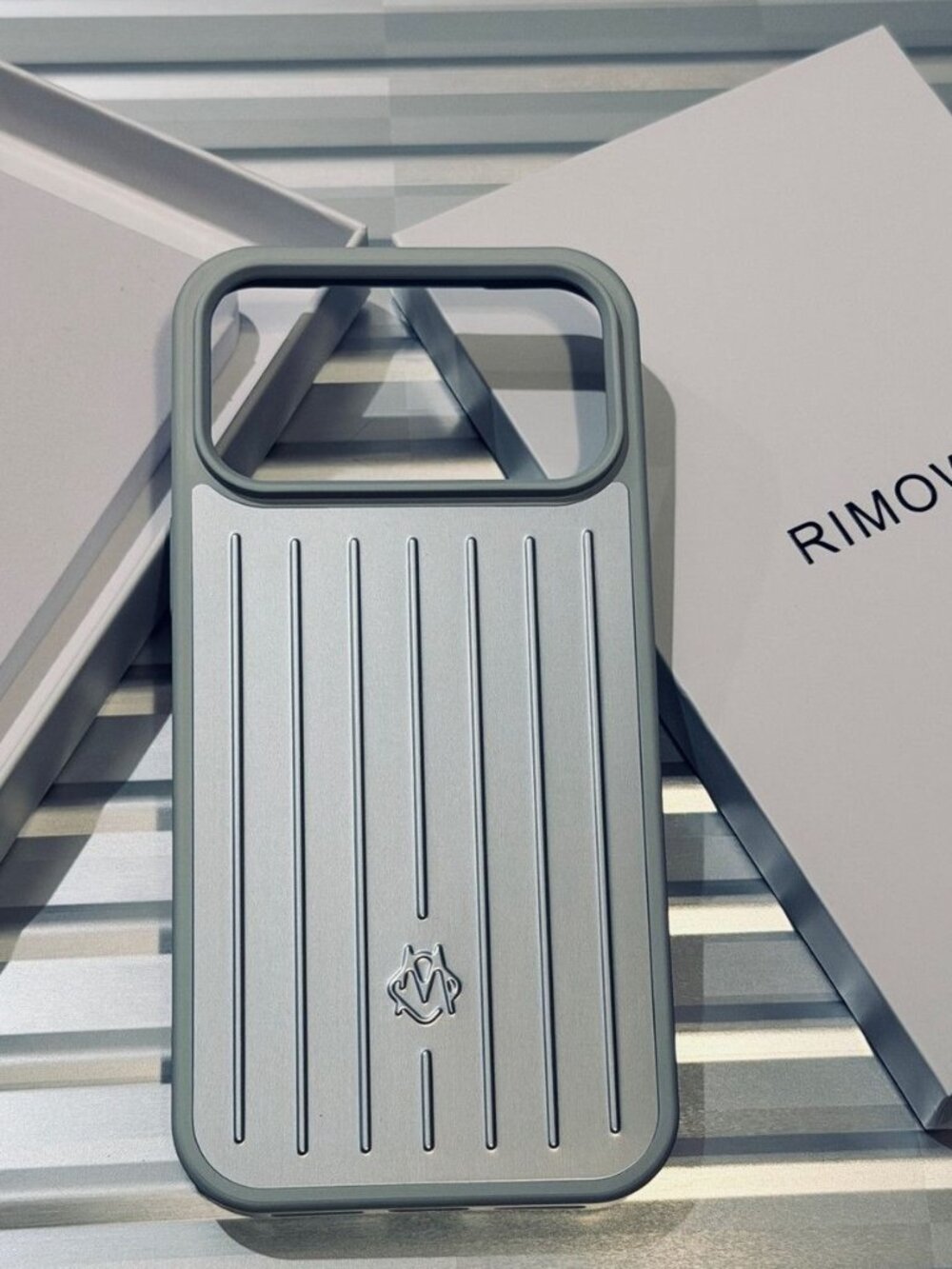iPhone 17 Pro Max Silver Phone Case